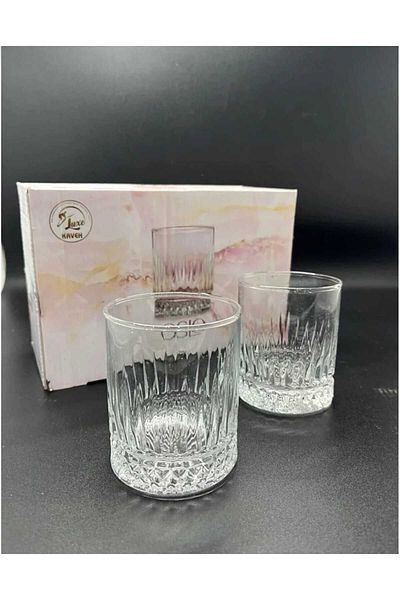 CENGİZ Oslo 6-Piece Coffee Side Glass 02-E-05