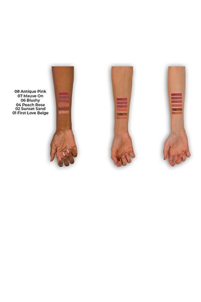 NOTE Mattever Lip-Ink Mat ve Kalıcı Likit Ruj 04 Peach Rose - Nude