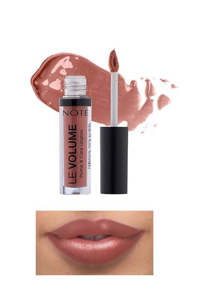 NOTE Le Volume Plump & Care - Moisturizing & Lip Gloss, 02 Just Nude - Nude Lipgloss
