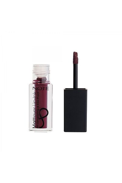 NOTE Mattever Lip-Ink Matte and Permanent Liquid Lipstick 16 Plum Queen - Purple