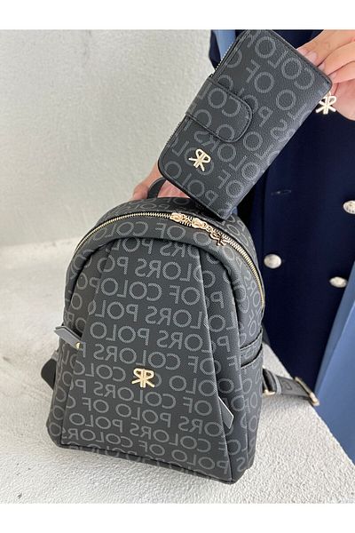 Çanta Trend Σακίδιο πλάτης Polo Of Colors με 9 θήκες και ρυθμιζόμενο ιμάντα ώμου