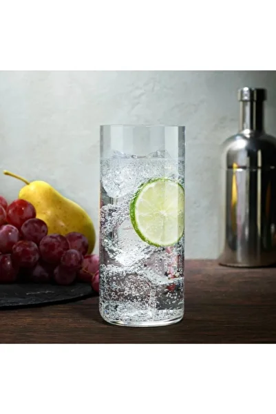 NudeGlass Finesse Set of 6 Tall Cocktail Glasses 445 Cc