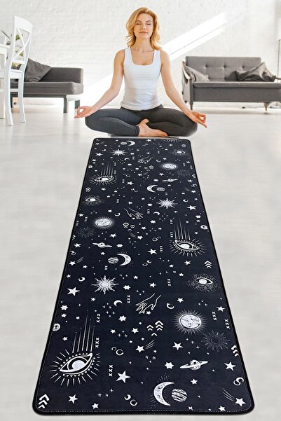 Chilai Home Star Map 60x200 Cm Yoga,spor,fitness,pilates Halısı Yoga Matı Yık...