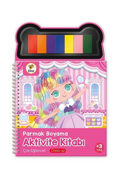 Lino Lino Finger Painting - Activity Book Dress Up
