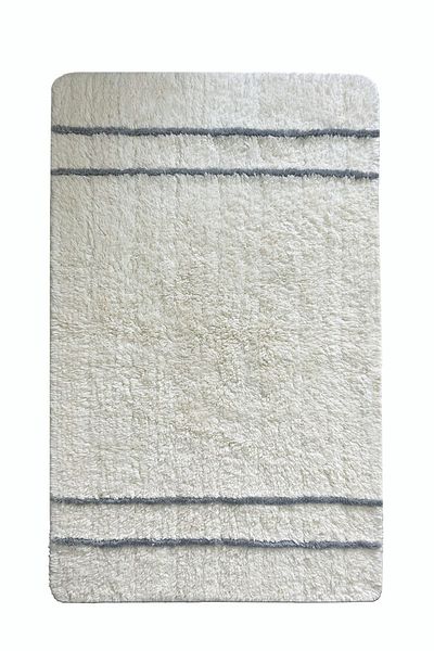 Chilai Home Σετ χαλιών μπάνιου Ecru Cotton 2 τεμαχίων Bpmk