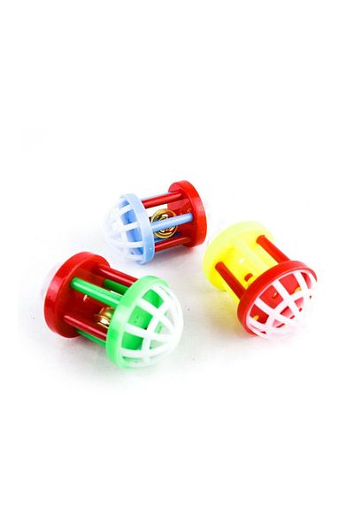 Petistera Cylinder Cat Toy with Bell 7 cm - 1 Piece