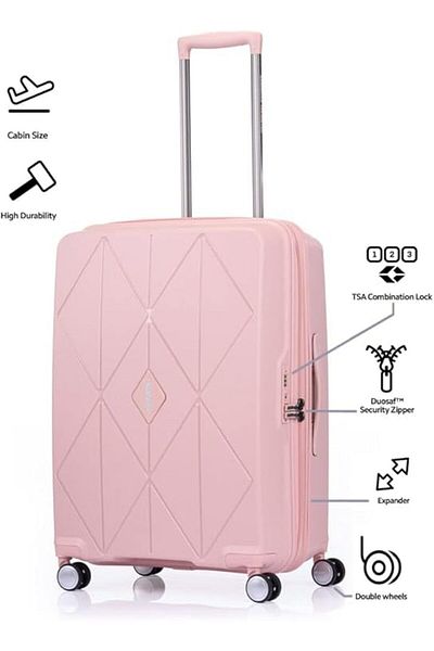 American Tourister ARGYLE HARD SPINNER LARGE 81 CM PINK TSA
