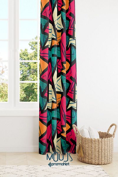 Moud's Youth Room Suede Digital Printed Extra String - Single Wing Pattern