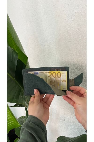 Garniy Σετ πορτοφολιού και θήκης κάρτας 1706 Model από γνήσιο δέρμα