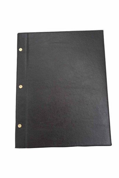 SRN 5 Adet Vidalı A4 Suni Deri Menü Kabı 24cmx32cm