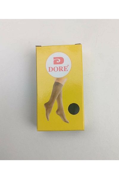 Dore Γυναικείες μπρονζέ κάλτσες 40 Denier μέχρι το γόνατο (κίτρινο κουτί) 3 τεμαχίων
