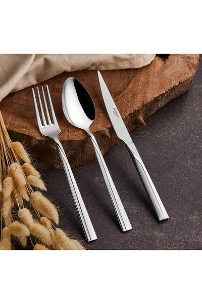 Amboss Dorado 18 Piece Stainless Steel Fork Spoon Knife Set Boxed