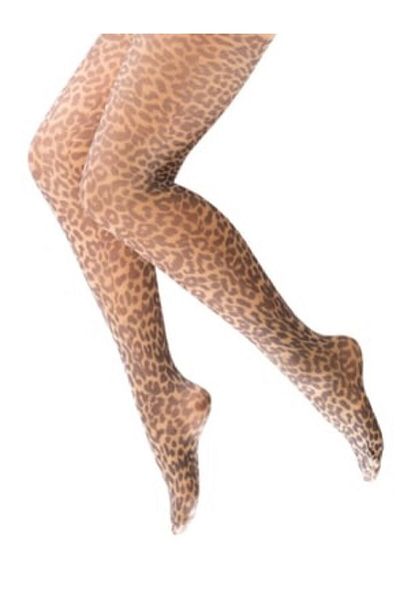 Dore Women's Leopard Printed Mousse Pantyhose