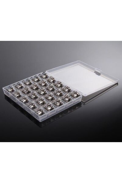 İşkur Makina Ev Tipi Aile Dikiş Makinası Metal Masurası 25 Adet Ve Kutusu