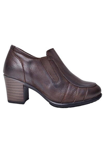 Mammamia D24KA-3135 Kahve Kadın Deri Ayakkabı