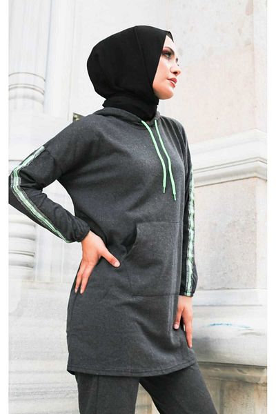 CNG MODA Hijab Tracksuit Set - Oversize Model