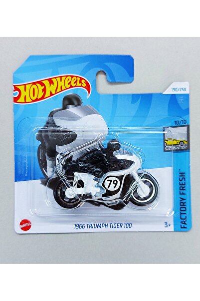 HOT WHEELS 1966 Triump Tiger 100 (2024) Model Motosiklet