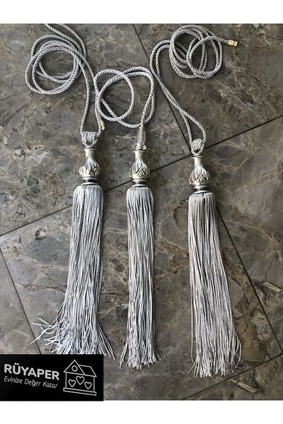 RÜYAPER Gray Ceiling Tie and Center Pendant Set of 3 - Trend Product