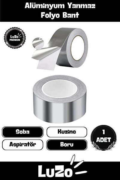 LuZo Özel Suya Sıcaklığa Dayanıklı Tamir Soba Boru Yama Alüminyum Yanmaz Foly...