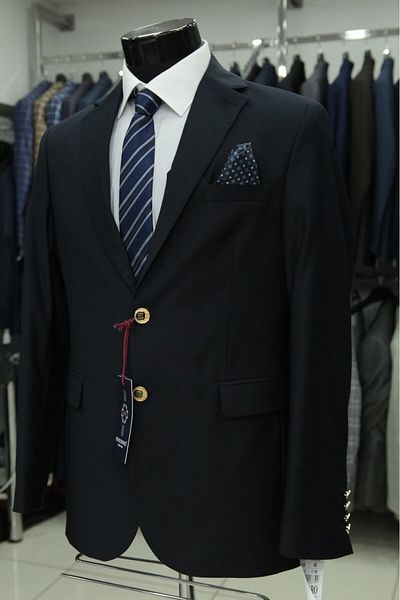 MASSARO Ανδρικό μπουφάν Blazer Metal Button