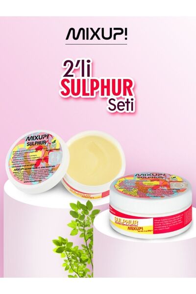 Mixup Sulphur - Tırnak Bakım Yağı 56 G X 2'li Set 8681153190607