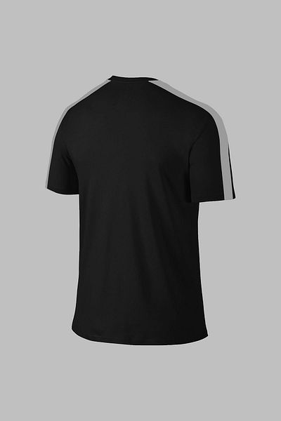 POSEIDON STORM Мъжка черна тениска Dri-Fit Oversize - удобна за туризъм и бягане (4XL- 10XL)