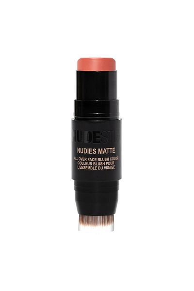 NUDESTIX Nudies Matte Blush - Double Ended Stick, Nude Peach Pinkestcosmetics