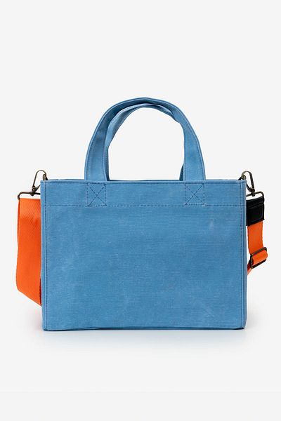 Goo Leather Goods Canvas Strap Daily Use Shoulder and Hand Bag Tote Bag - Hard Fabric