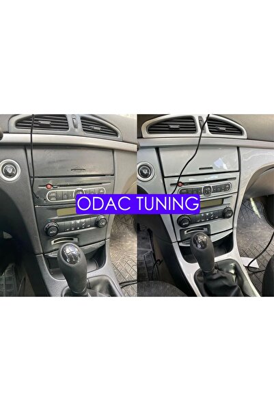 ODAC TUNING رينو لاجونا 2 المرحلة 2 - طقم توربيد ووحدة تحكم وحواف باللون الرم...