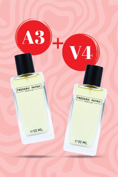 Frederic Patric A-3 50 ML Kadın Parfüm + V-4 50 ML Kadın Parfüm Seti