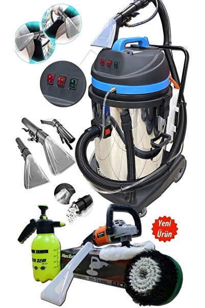 WANTOS Proxtech S 3 Motorlu Koltuk Yıkama Makinası Su Püskürtmeli 3600 W Ve K...