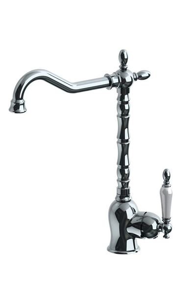 GPD Retro Chrome SinGle Body Sink Faucet - Mte180