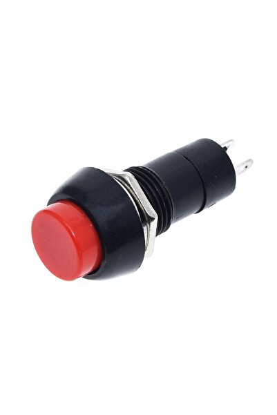 Maflen Aç/kapa Bas/çek Yaysız 6 Renk Buton Anahtar Tip27 Kırmızı-s3226 1 Adet