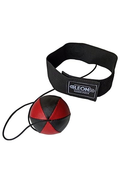 By Leon 1982 Leon Wilder V.2.0 Boxing Head Reflex Ball Red Black