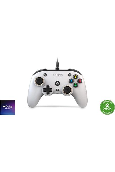 Nacon Official Pro Compact Controller Black White