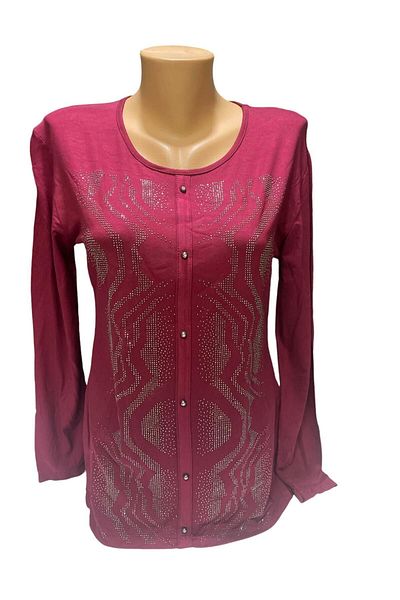 BURSPA Comfortable Cut - Mother Combed Cotton Blouse
