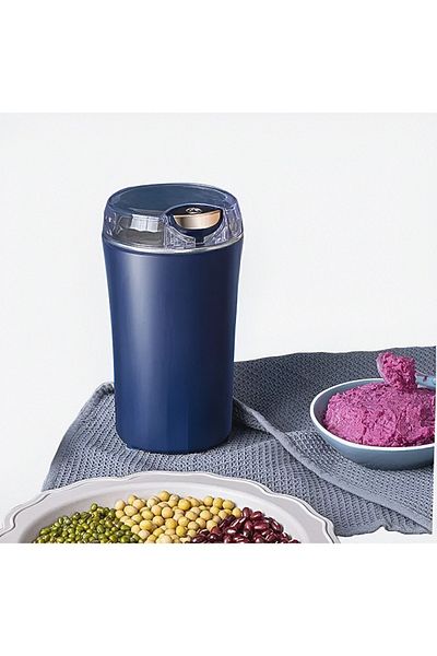 HASUBA Stainless Steel Coffee and Spice Mill - Automatic, Protective (with Spare Blade Gift)