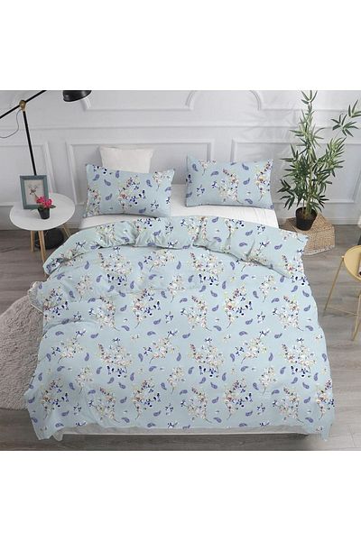CARWEN TEKSTİL Single Ranforce Cotton Fabric Elastic Sheet Set