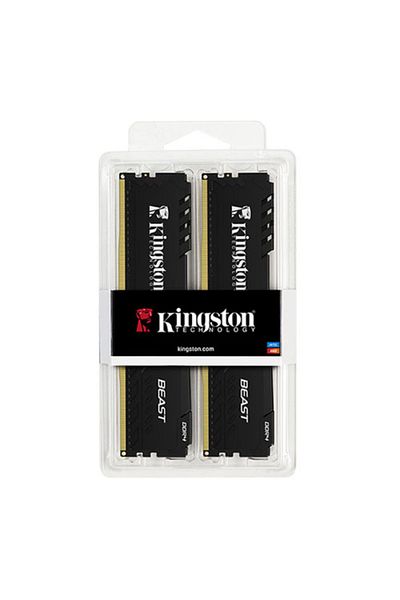Kingston 32Gb Ddr4 Cl18 Dimm - 3600Mhz Beast Black Tr Memory Card
