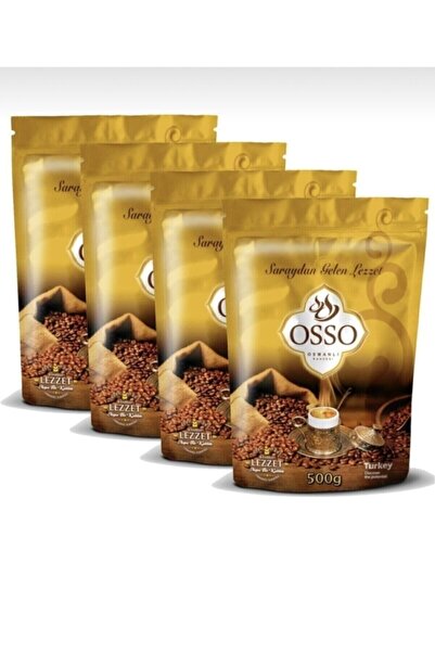OSSO KAHVE Osso Osmanlı Kahvesi 500 Gr X4