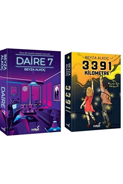 İndigo Kitap Daire 7 Karton Kapak Beyza Alkoç - 3391 Kilometre Karton Kapak B...