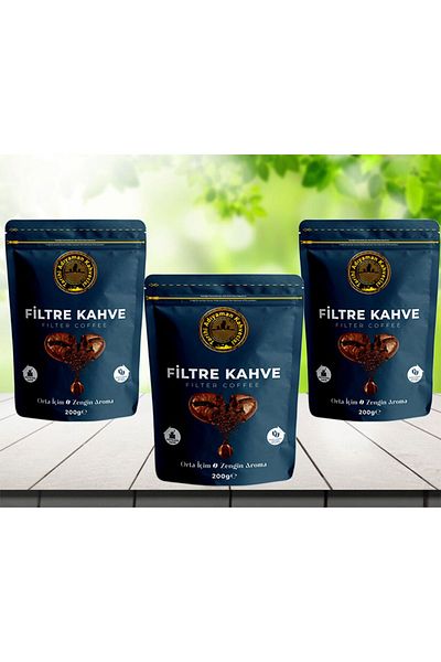 Tarihi Adıyaman Kahvecisi Filter Coffee 200 g 3 pieces