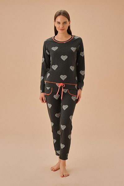 SUWEN Bubble Pajama Set