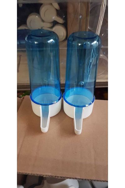 T-Pet 200Cc Cage Birds with Blue Water Bottle - Anti-Bacterial, 1 Piece
