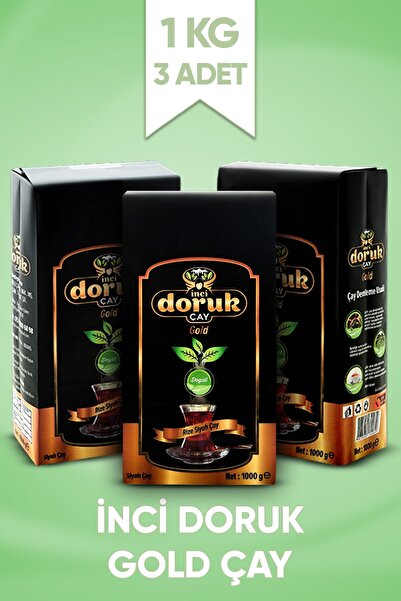 İNCİ DORUK ÇAY İnci Doruk Gold Çay 1000gr X 3 Adet