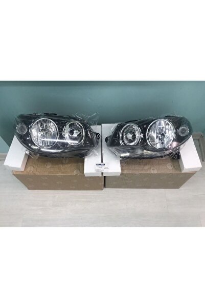 ESER Fiat Albea-palio 2005 Üstü Uyumlu Motorlu Içi Siyah Komple Far Takımı Sağ-sol