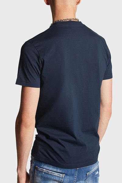 DSquared2 Men's Crew Neck Logo Cotton T-shirt - S74gd0946 S23009 478