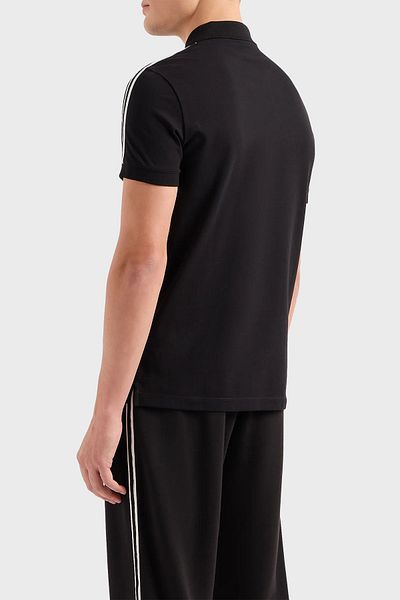 Armani Exchange Ar Βαμβακερή κανονική εφαρμογή μπλουζάκι πόλο ανδρικό μπλουζάκι με λαιμόκοψη 8NZFSG ZJ81Z 1200