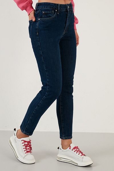 Lela Cotton Slim Fit Ψηλόμεσο Skinny Jeans Τζιν παντελόνι 639loren