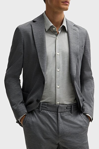 BOSS Uzun Kollu Slim Fit Gömlek Erkek GÖMLEK 50520091 041